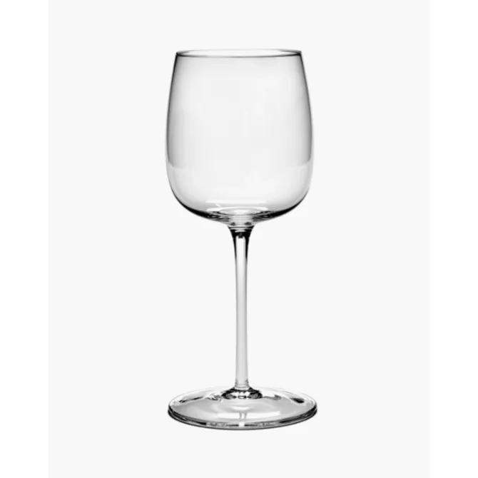 Serax Passe-Partout rode wijnglas gebogen 450 ml ø 9,6 cm h 23 cm glas 4 stuks