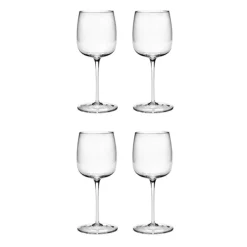 Serax Passe-Partout rode wijnglas gebogen 450 ml ø 9,6 cm h 23 cm glas 4 stuks