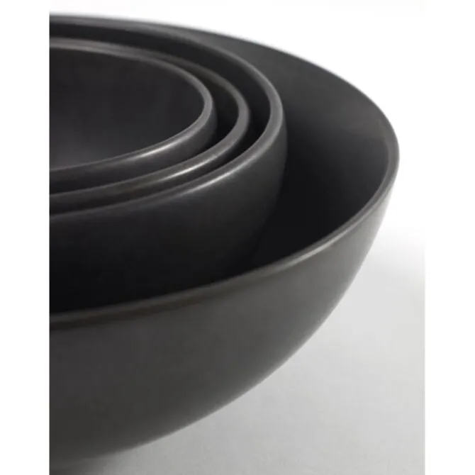 Serax Pure kom 14,5 cm aardewerk zwart