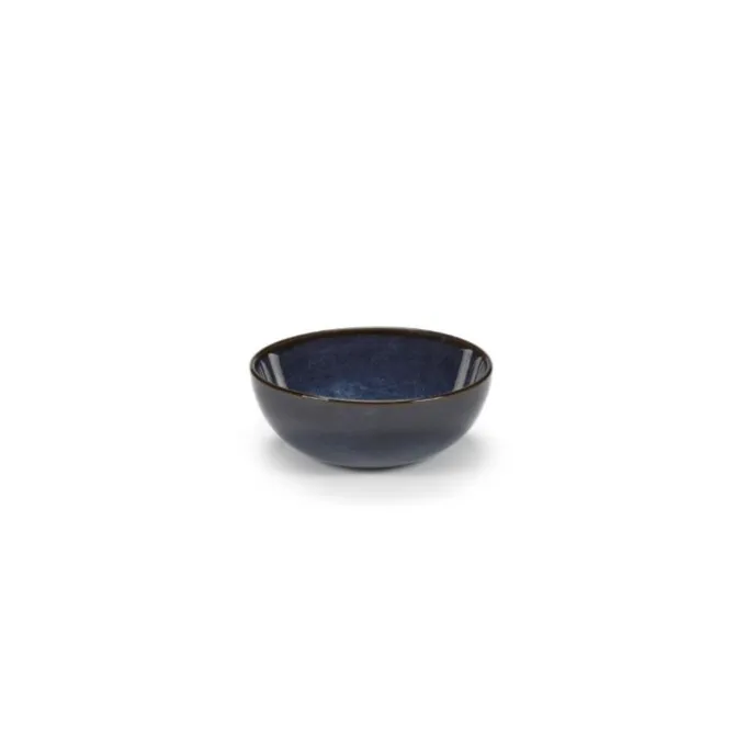 Serax Pure kom M ø 16 cm keramiek Dark Blue Glazed