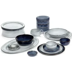 Serax Pure mini kom L ø 9,8 cm keramiek Blue Glazed