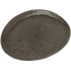 Serax Pure ontbijtbord ovaal ø 28 cm keramiek grijs
