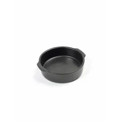 Serax Pure ovenschaal ø 13 cm aardewerk zwart
