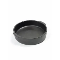 Serax Pure ovenschaal ø 25 cm aardewerk zwart