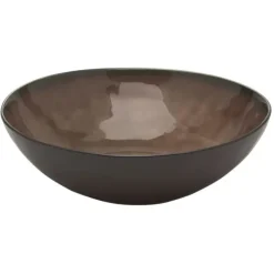 Serax Pure schaal rond ø 26 cm keramiek bruin