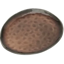 Serax Pure serveerbord ovaal ø 28 cm keramiek bruin