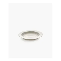 Serax Silhouette hoog bord M ø 23,7 cm wit