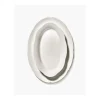 Serax Silhouette ovaal bord L 30 x 21 cm wit