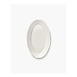 Serax Silhouette ovaal bord M 24,5 x 15 cm wit