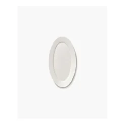 Serax Silhouette ovaal bord S 18,5 x 10 cm wit