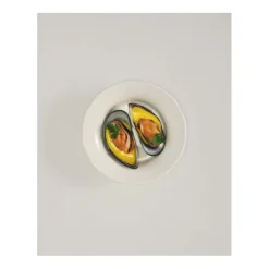Serax Silhouette side plate hoog M ø 15 cm wit