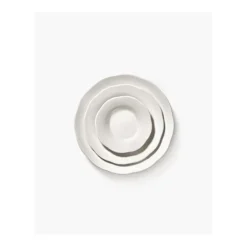 Serax Silhouette side plate hoog S ø 10,5 cm wit