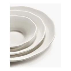 Serax Silhouette side plate hoog S ø 10,5 cm wit