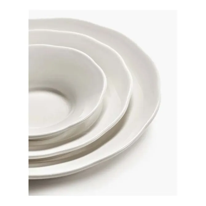 Serax Silhouette side plate hoog S ø 10,5 cm wit
