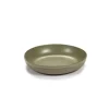 Serax Surface by Sergio Herman serveerschaal S ø 27 cm h 5 cm aardewerk Camo Green