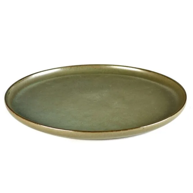 Serax Surface by Sergio Herman bord ø 24 cm camogreen
