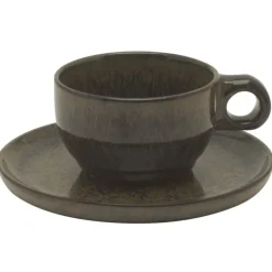 Serax Surface by Sergio Herman cappuccinokop en schotel indi grey