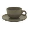 Serax Surface by Sergio Herman cappuccinokop en schotel camogreen