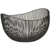Serax Tale Gio fruitmand 31 x 29 cm ijzer zwart