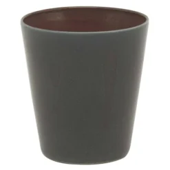 Serax Terres de Rêves beker conisch 340 ml ø 8,5 cm stoneware darkblue-rust