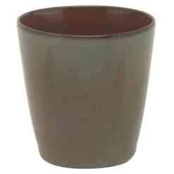 Serax Terres de Rêves beker conisch 180 ml ø 7 cm stoneware smokey blue-rust