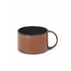Serax Terres de Rêves koffiekop stone ware ø 8 cm h 5,1 cm - dark blue/rust
