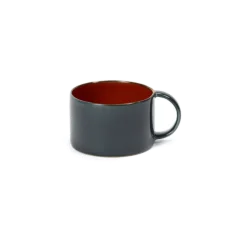 Serax Terres de Rêves koffiekop ø 8 cm h 5,1 cm rust/dark blue