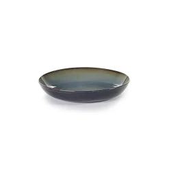 Serax Terres de Rêves pastabord ø 23,5 cm h 4,5 cm stoneware smokey blue/dark blue