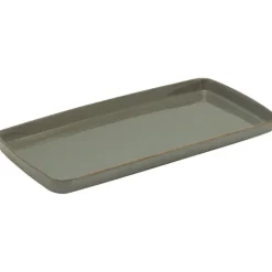 Serax Terres de Rêves schaal 38 x 18 cm stoneware smokey blue