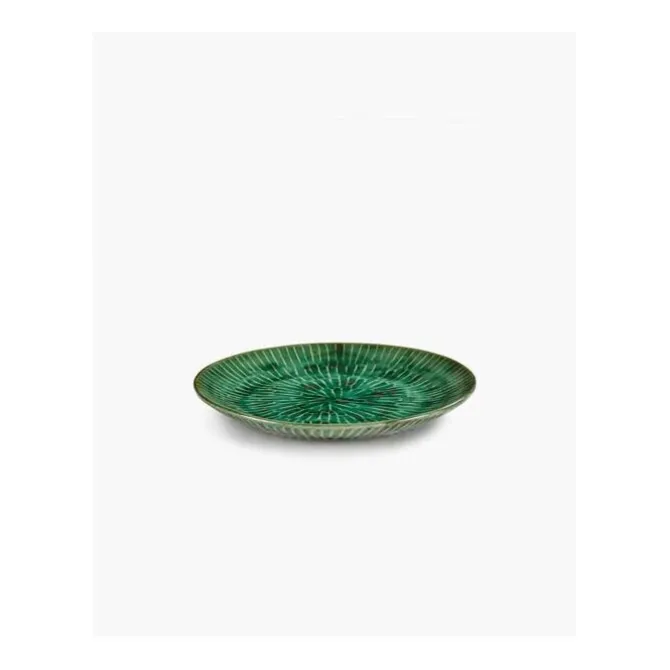 Serax Verde Lanza bord L ø 27 cm aardewerk groen