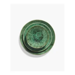Serax Verde Lanza kom M ø 17 cm aardewerk groen