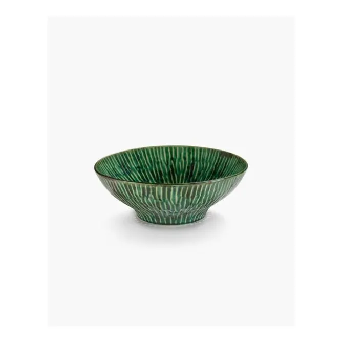 Serax Verde Lanza saladeschaal ø 30 cm aardewerk groen