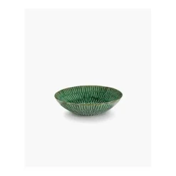 Serax Verde Lanza serveerschaal M ø 26 cm aardewerk groen