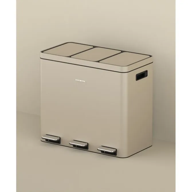 Siegwerk Kolekto 3 afvalemmer 3 x 18 liter Sand Beach