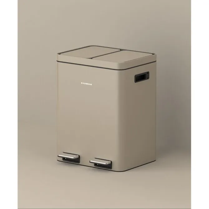 Siegwerk Kolekto 2 afvalemmer 2 x 18 liter Sand Beach