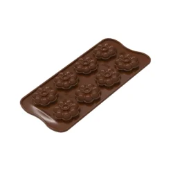 Silikomart Bonbon / chocoladevorm EasyChoc bloemen siliconen