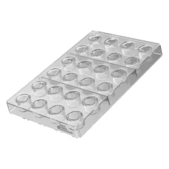 Silikomart Cilindro chocolade bonbon vorm 24 stuks siliconen