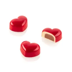 Silikomart Cuore chocolademal Tritan kunststof transparant