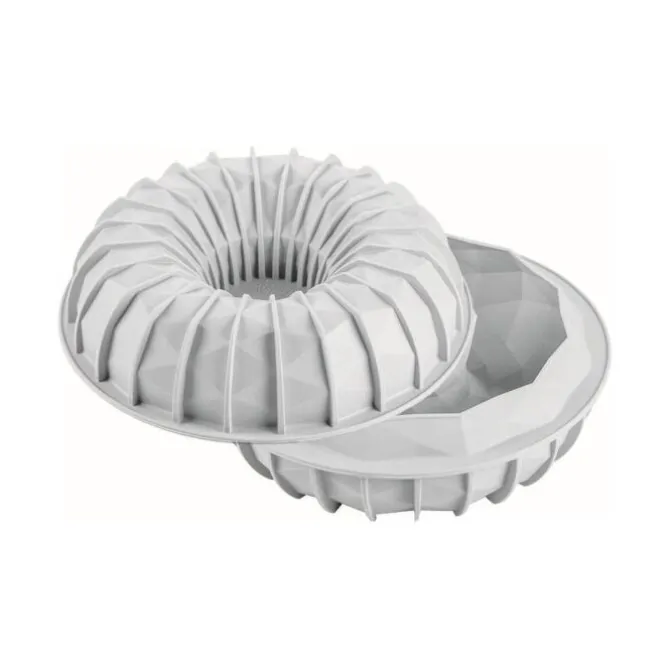 Silikomart 3Design Gioia bakvorm 21 cm x 7 cm silicone grijs