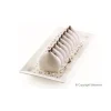 Silikomart 3Design Meringa bakvorm 25 x 9 cm silicone grijs