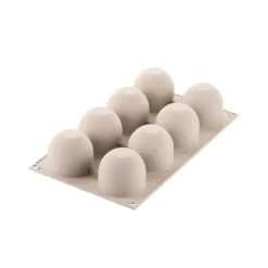 Silikomart 3Design Puff bakvorm 6,2 cm silicone grijs