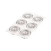 Silikomart 3D Mini Intreccio bakvorm ø 7,5 cm silicone grijs