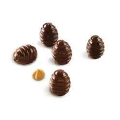 Silikomart EasyChoc bonbonvorm 15 3D-spiraal