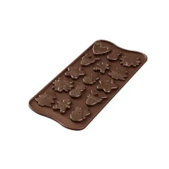 Silikomart EasyChoc bonbonvorm X-Mas buttons