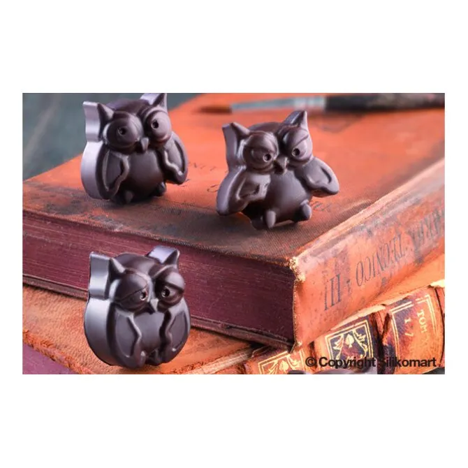 Silikomart EasyChoc Choco Gufi bonbonvorm uilen 21 cm silico