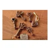 Silikomart EasyChoc Choco Keys bakvorm 21,5 x 10,5 cm silicone bruin