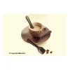 Silikomart EasyChoc Choco Spoons 21 cm silicone bruin
