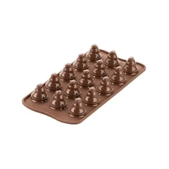 Silikomart EasyChoc Choco Trees bonbonvorm 15 dennenbomen Extra