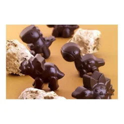 Silikomart EasyChoc Dino bonbonvorm 12 dinosaurussen 4 cm si