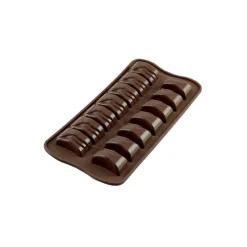 Silikomart EasyChoc Jack bonbonvorm siliconen bruin